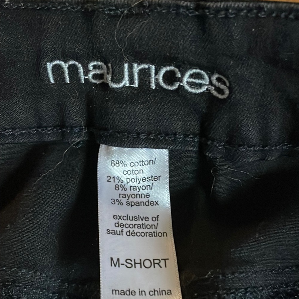 Maurices Black Garment